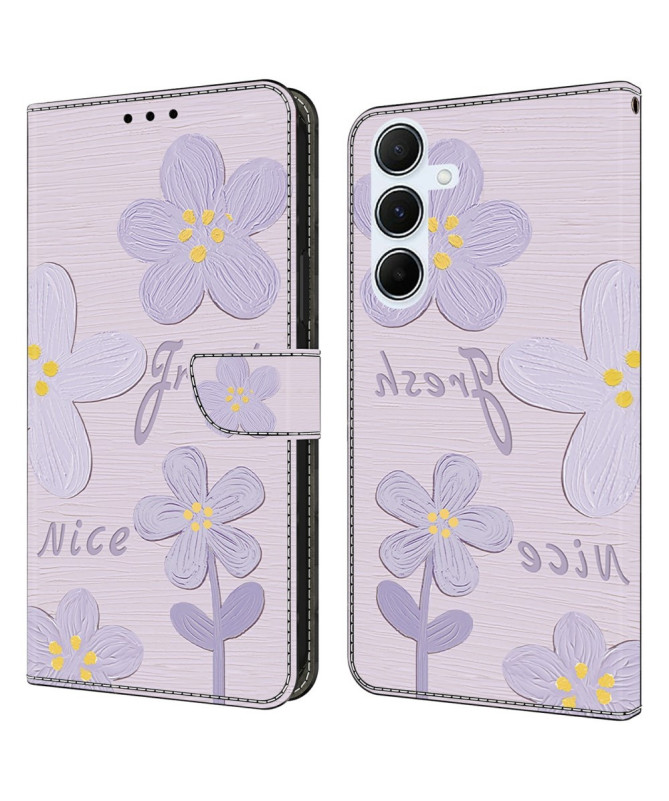 Nice | Housse Samsung Galaxy A55 5G Wallet Florale