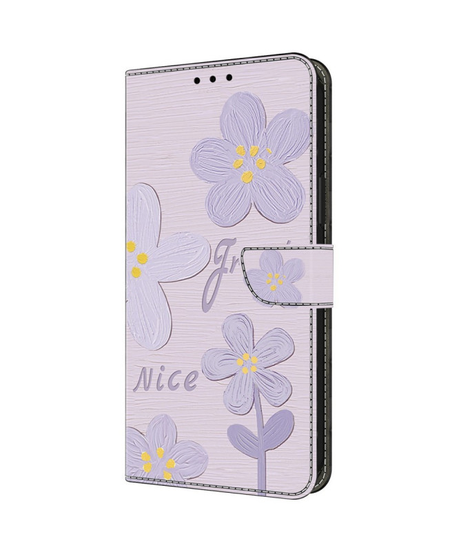 Nice | Housse Samsung Galaxy A55 5G Wallet Florale