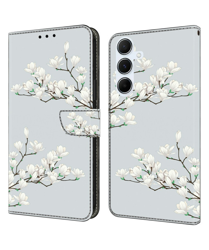 Housse Samsung Galaxy A55 5G Wallet Fleuries