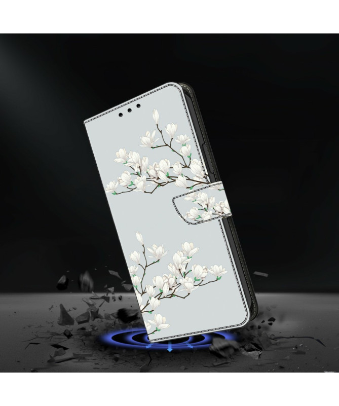 Housse Samsung Galaxy A55 5G Wallet Fleuries