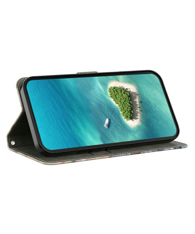 Botanic | Housse Samsung Galaxy A55 5G Wallet Fleurie