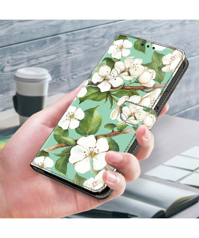 Botanic | Housse Samsung Galaxy A55 5G Wallet Fleurie