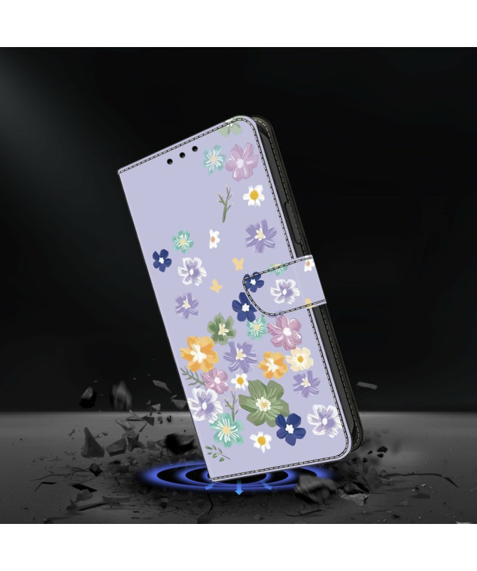 Liberty | Housse Samsung Galaxy A55 5G Wallet Printanière