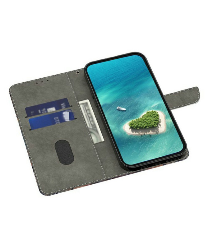 Panda | Housse Samsung Galaxy A55 5G Wallet Fun