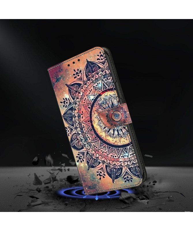 Eclipse | Housse Samsung Galaxy A55 5G Wallet Bohème