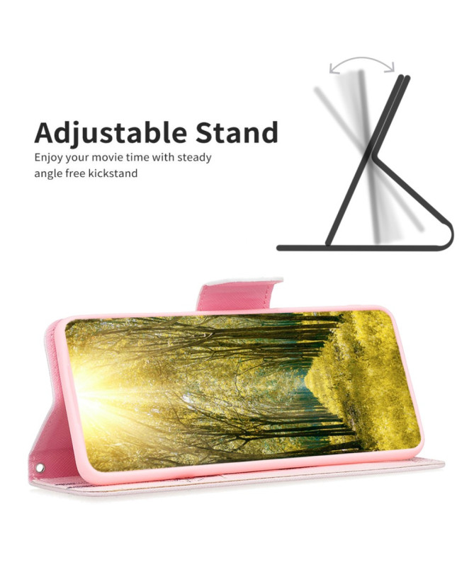 Housse Samsung Galaxy A55 5G Girafe avec lunettes
