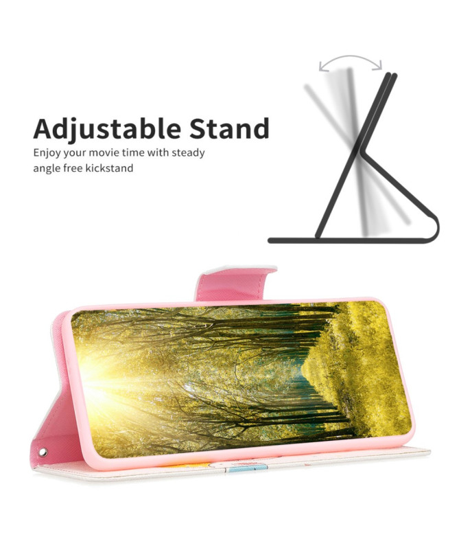 Housse Samsung Galaxy A55 5G Parapluie et éléphant
