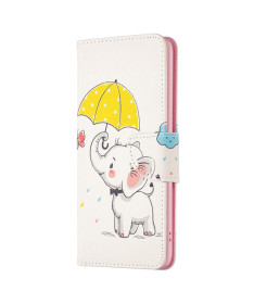 Housse Samsung Galaxy A55 5G Parapluie et éléphant