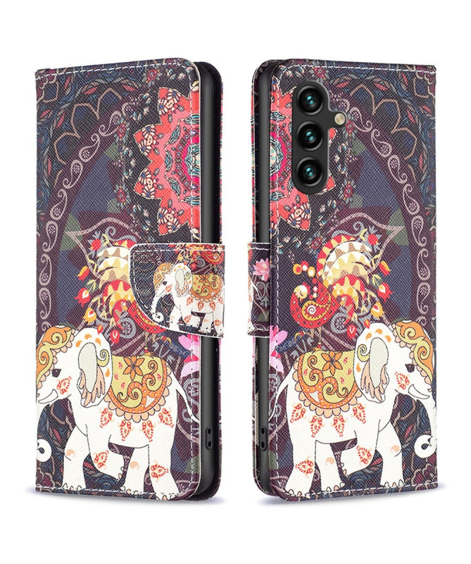 Housse Samsung Galaxy A55 5G Éléphant Indien