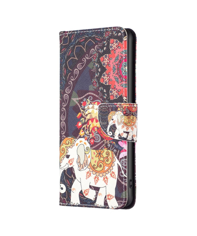 Housse Samsung Galaxy A55 5G Éléphant Indien