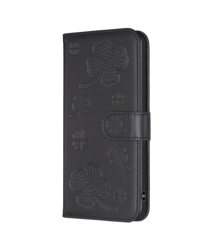 Clover | Housse Trèfle Gravé Samsung Galaxy A55 5G