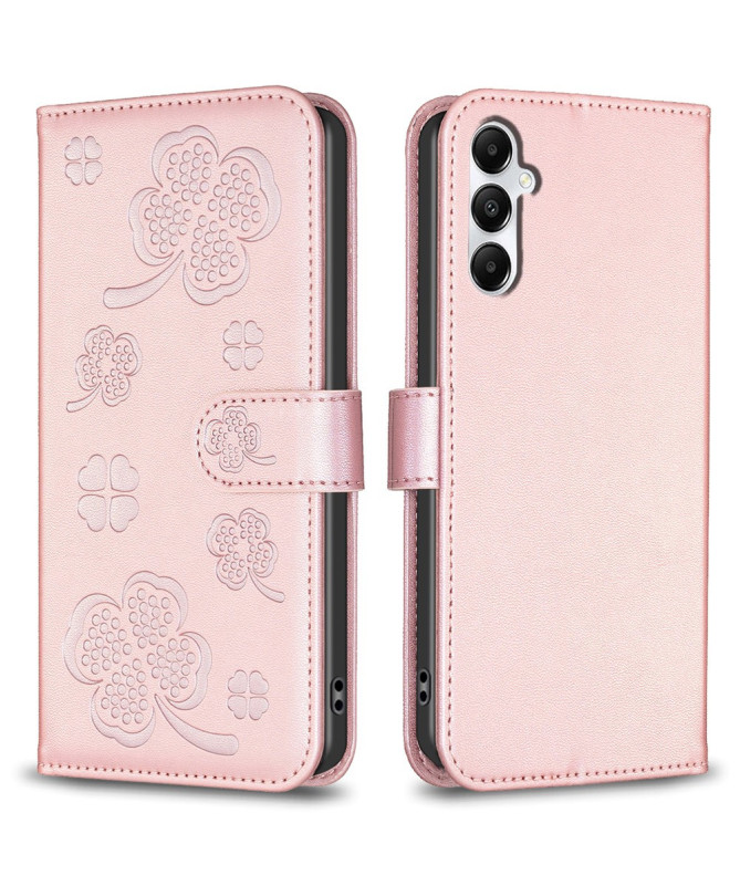 Clover | Housse Trèfle Gravé Samsung Galaxy A55 5G