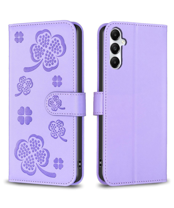 Clover | Housse Trèfle Gravé Samsung Galaxy A55 5G