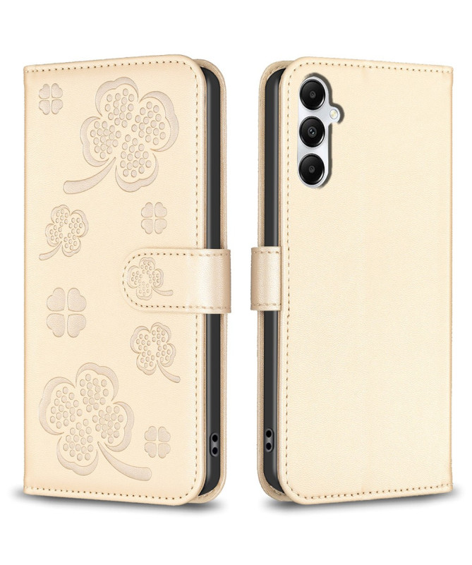 Clover | Housse Trèfle Gravé Samsung Galaxy A55 5G