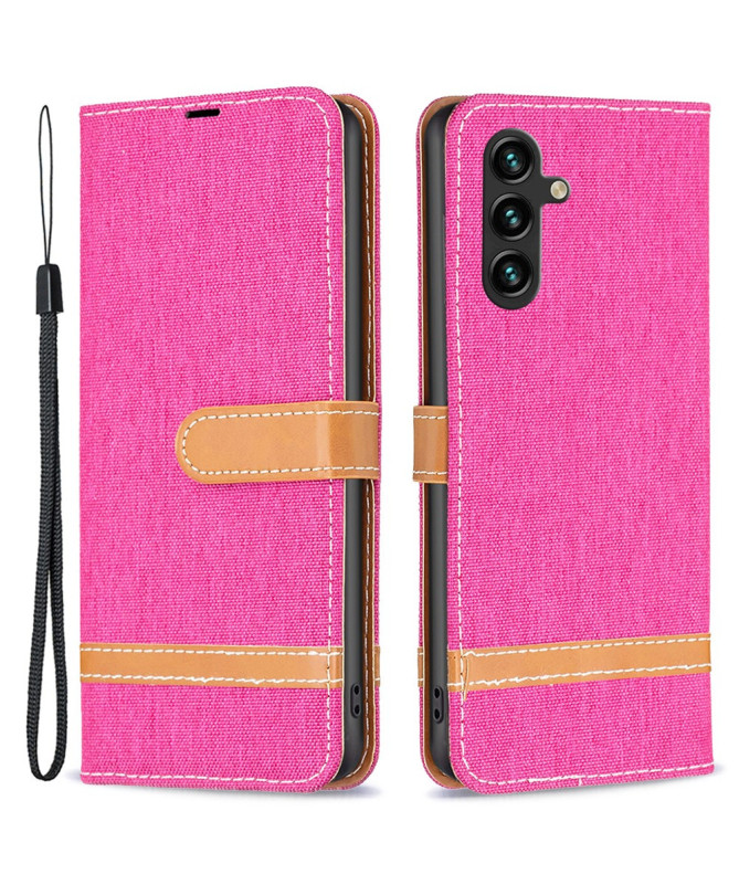 Housse Samsung Galaxy A55 5G revêtement tissu