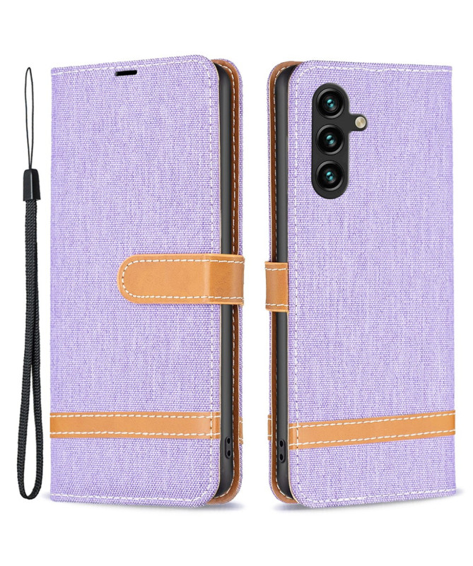 Housse Samsung Galaxy A55 5G revêtement tissu