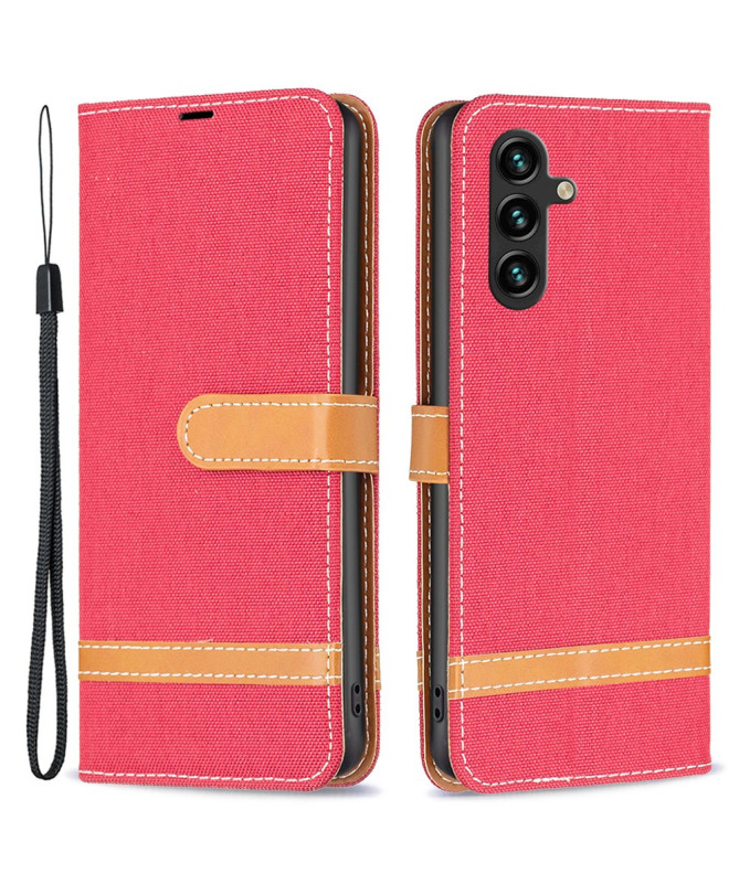 Housse Samsung Galaxy A55 5G revêtement tissu