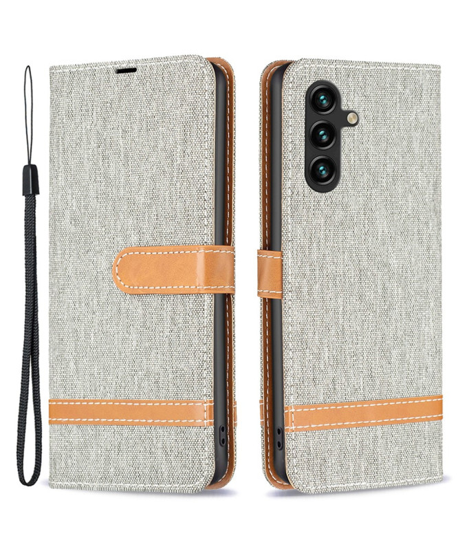 Housse Samsung Galaxy A55 5G revêtement tissu