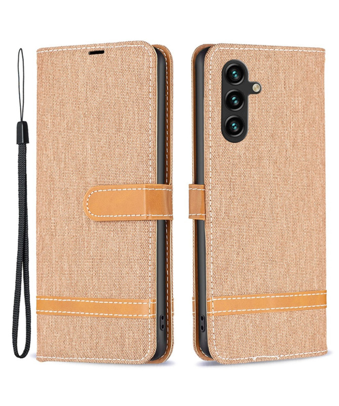Housse Samsung Galaxy A55 5G revêtement tissu