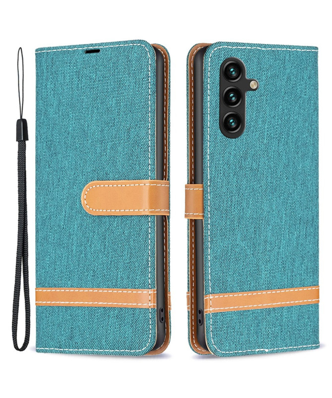 Housse Samsung Galaxy A55 5G revêtement tissu