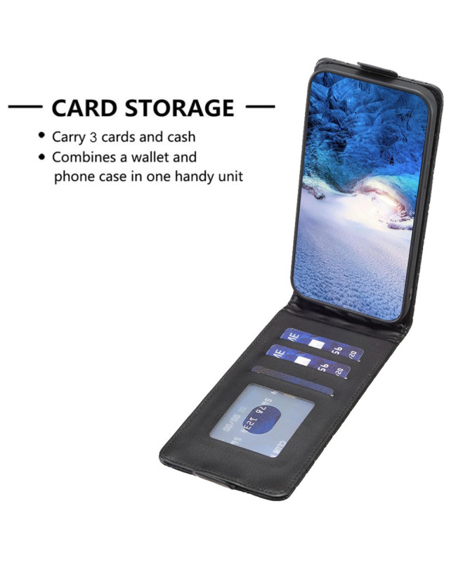 Housse Samsung Galaxy A55 5G Matelassée Rabat Vertical