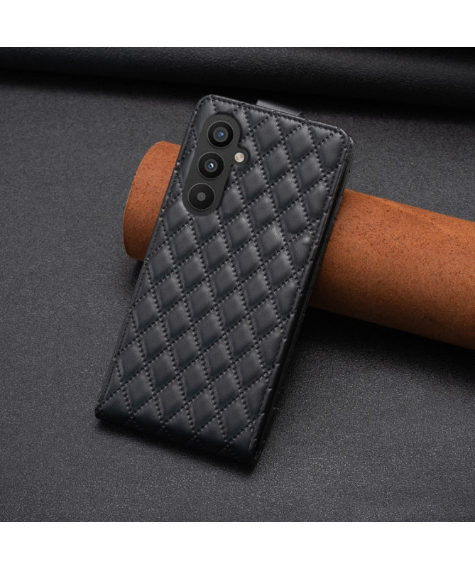 Housse Samsung Galaxy A55 5G Matelassée Rabat Vertical