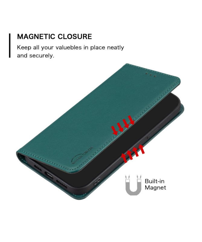 Flip cover Samsung Galaxy A55 5G porte-cartes BF18