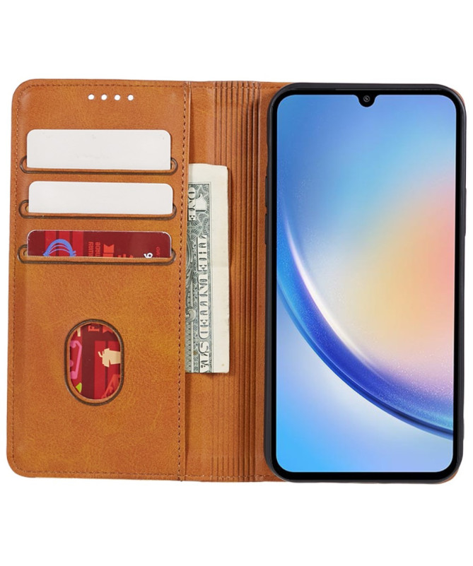 Housse Samsung Galaxy A55 5G Béatrice Flip Premium