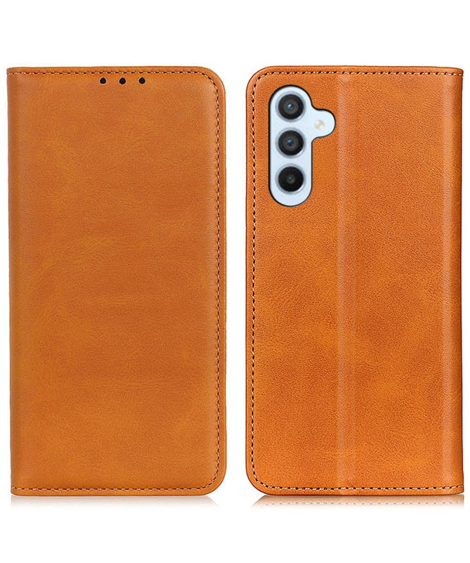 Housse Samsung Galaxy A55 5G Simone Flip simili cuir vieilli