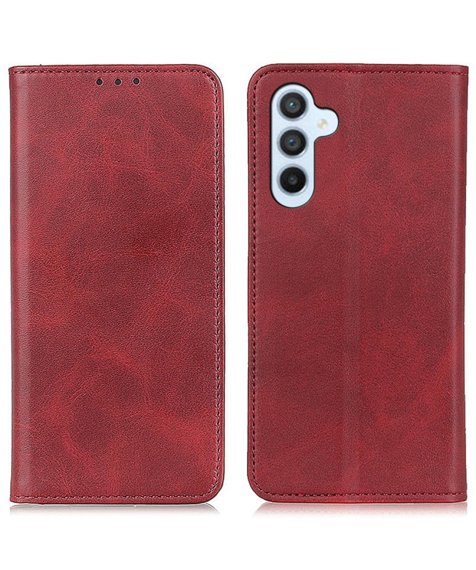 Housse Samsung Galaxy A55 5G Simone Flip simili cuir vieilli