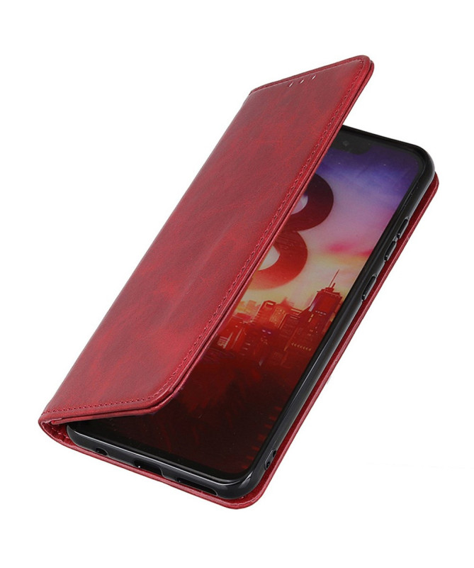 Housse Samsung Galaxy A55 5G Simone Flip simili cuir vieilli