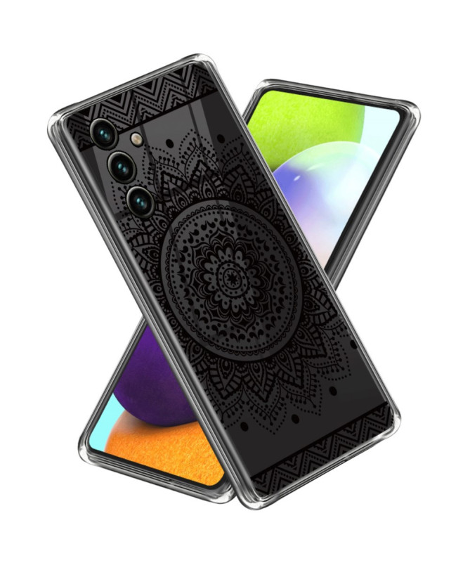 Coque Samsung Galaxy A55 5G Mandala Black