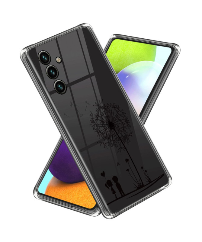 Coque Samsung Galaxy A55 5G Couple et Pissenlits