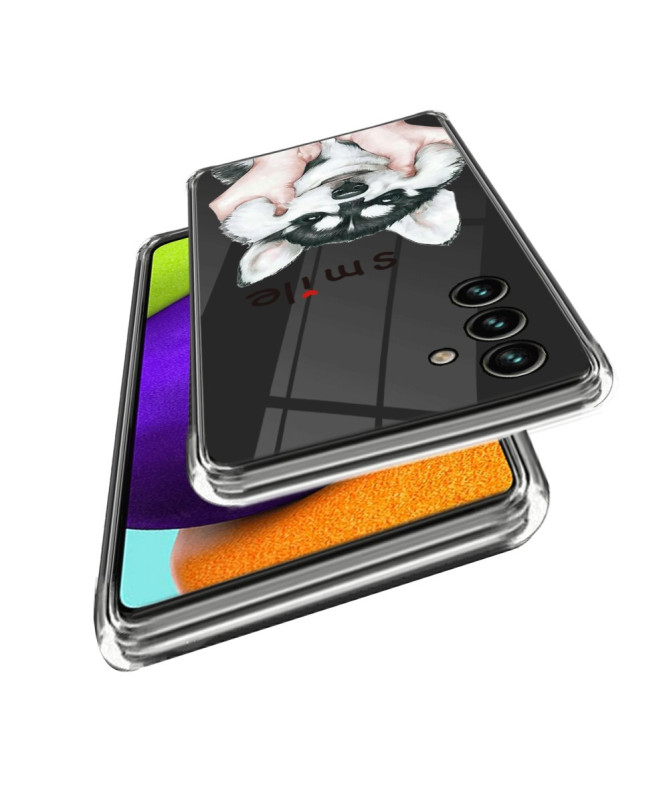 Coque Samsung Galaxy A55 5G Smile Chien