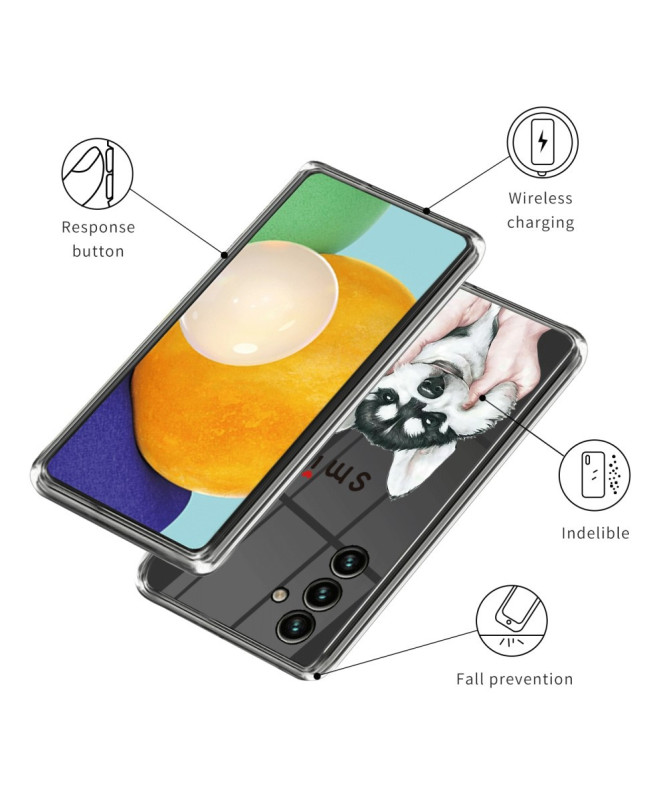 Coque Samsung Galaxy A55 5G Smile Chien
