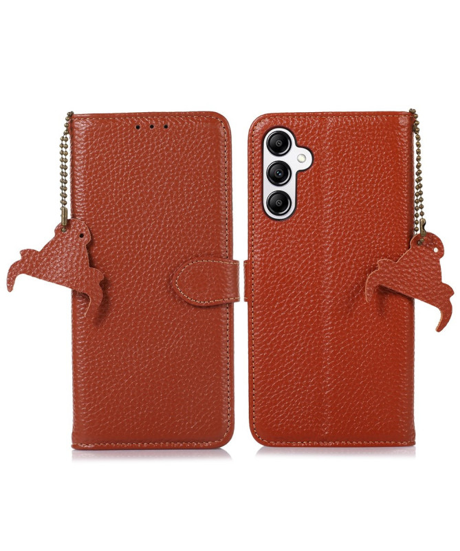 Livia | Housse Cuir Véritable Samsung Galaxy A55 5G