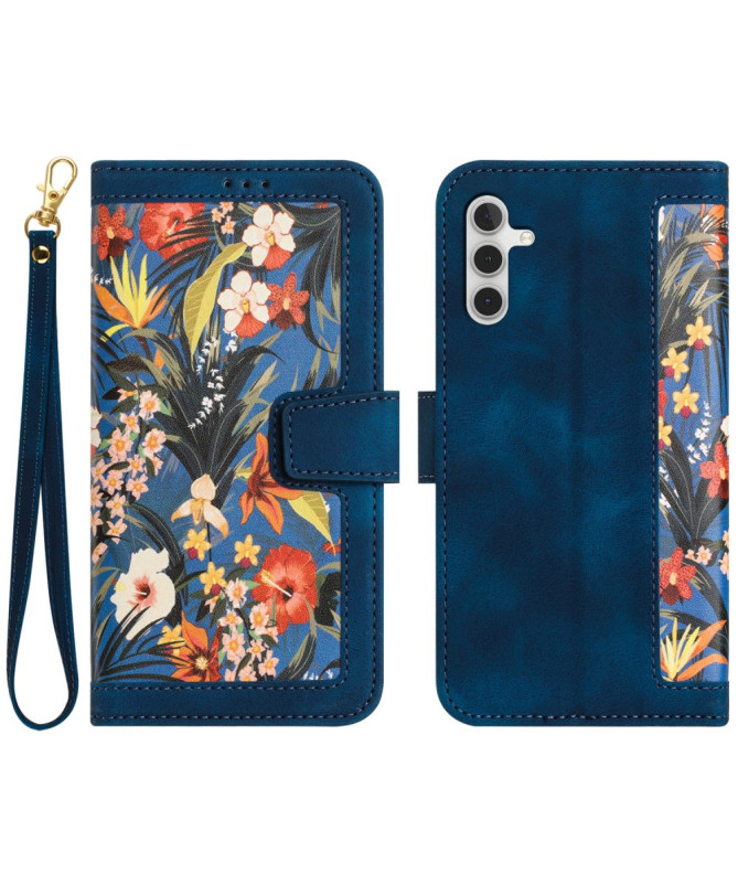 Housse Samsung Galaxy A55 5G Deep Sea Florals