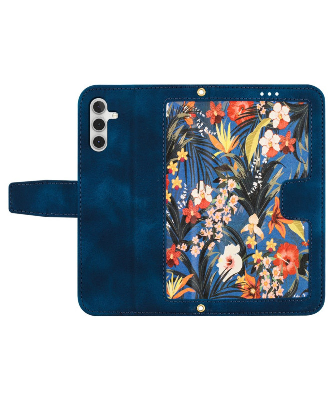 Housse Samsung Galaxy A55 5G Deep Sea Florals