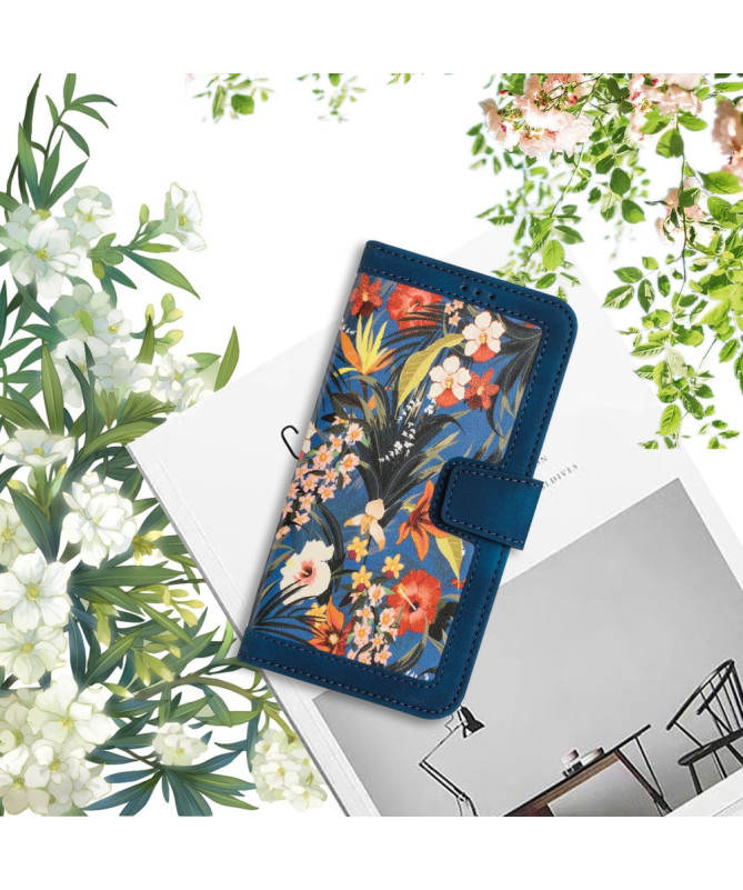 Housse Samsung Galaxy A55 5G Deep Sea Florals