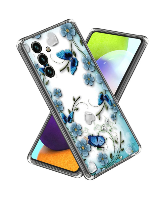 Azure | Coque Papillon Design Galaxy A55 5G