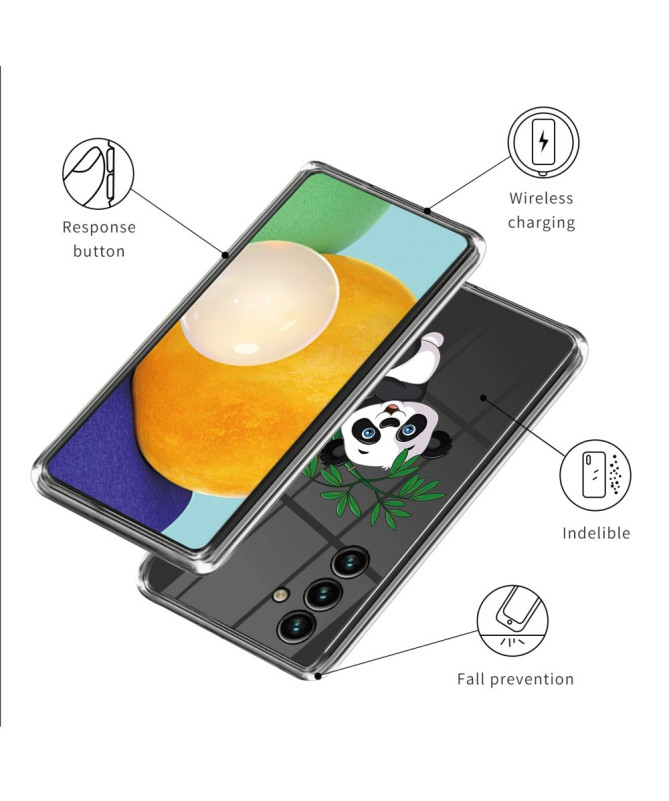 Bamboo | Coque Panda Fun Galaxy A55 5G