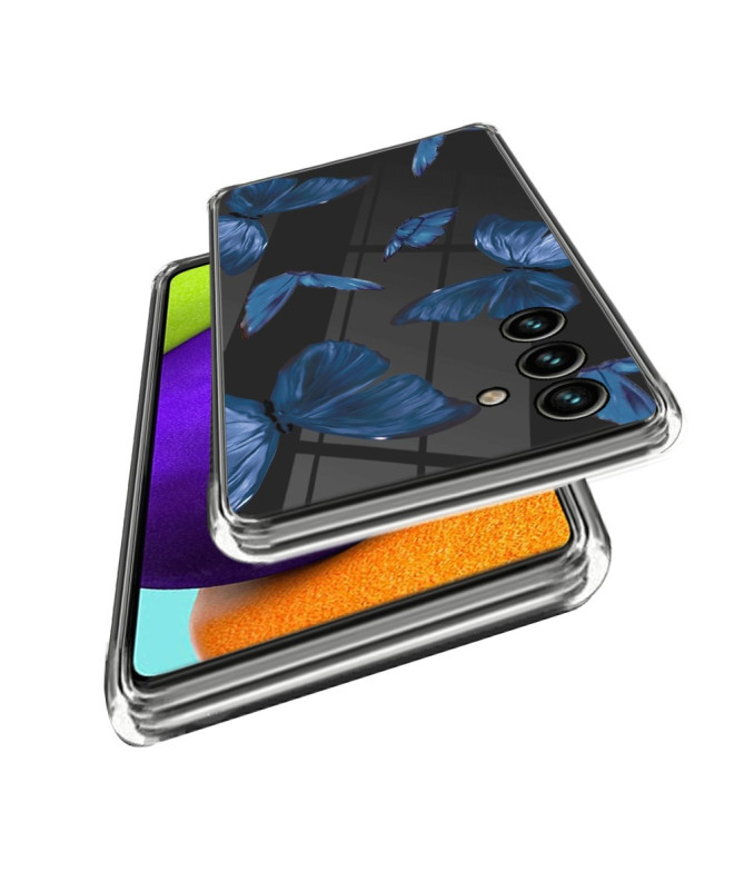 Papillon | Coque Crystal Samsung Galaxy A55 5G