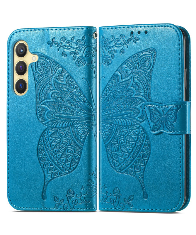 Housse Samsung Galaxy A55 5G Papillon Relief