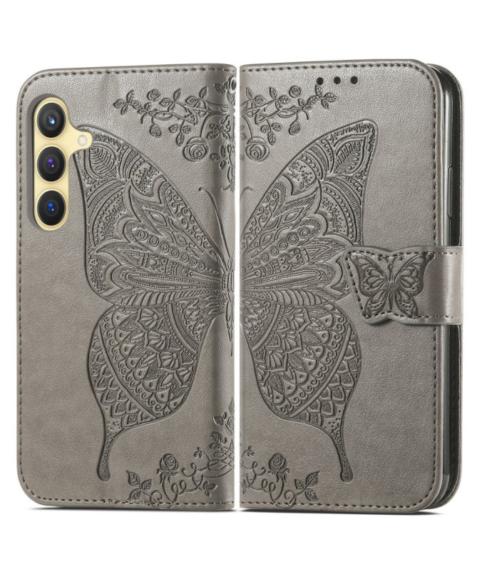 Housse Samsung Galaxy A55 5G Papillon Relief
