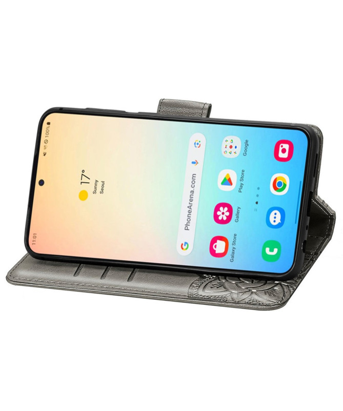 Housse Samsung Galaxy A55 5G Papillon Relief