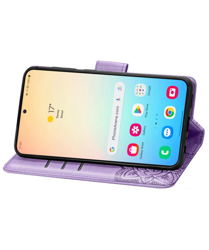 Housse Samsung Galaxy A55 5G Papillon Relief
