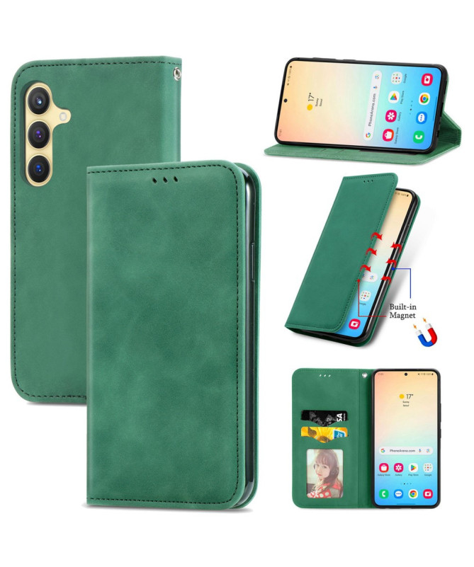 Housse Samsung Galaxy A55 5G Business Rétro