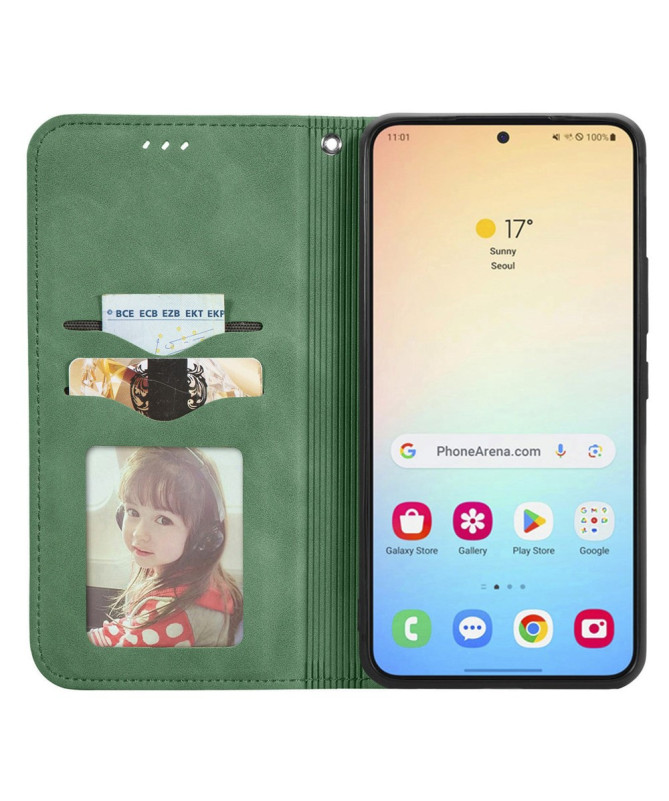 Housse Samsung Galaxy A55 5G Business Rétro