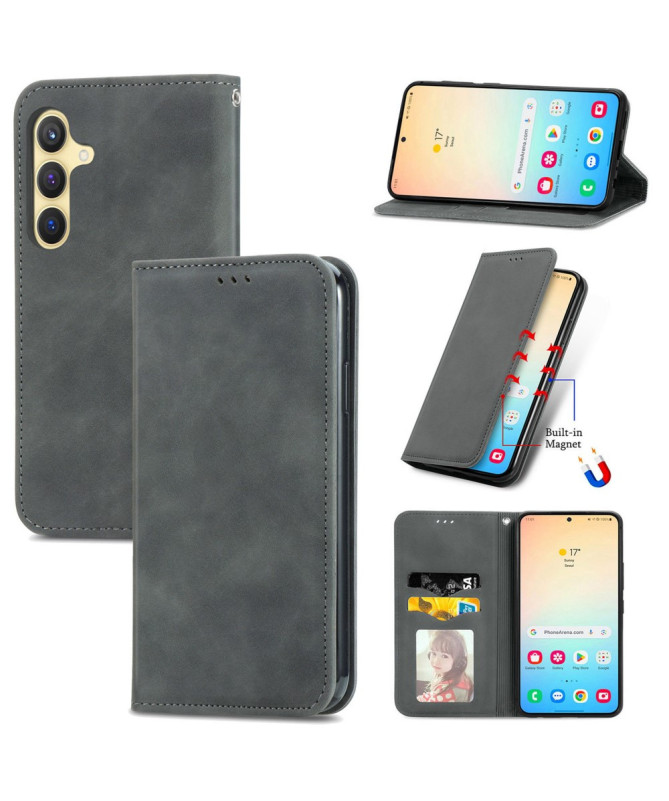 Housse Samsung Galaxy A55 5G Business Rétro