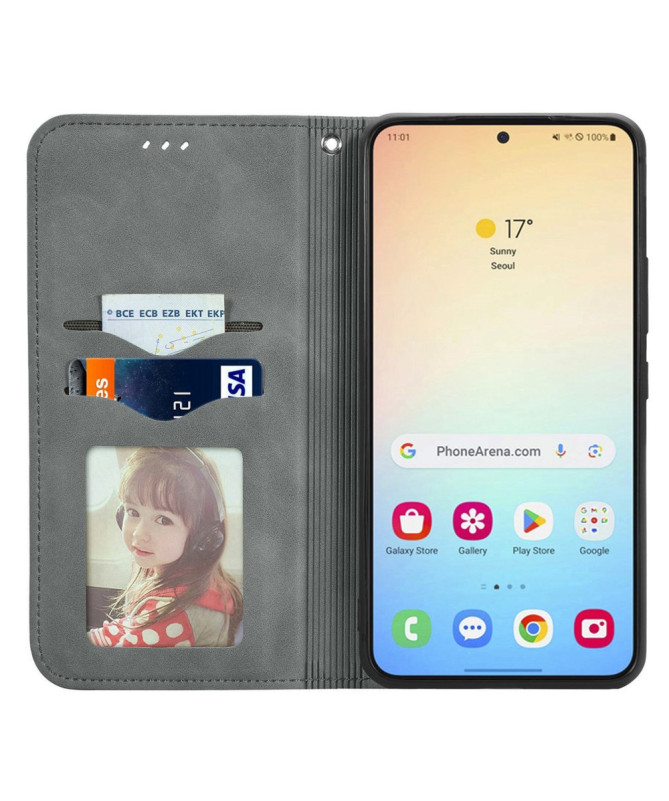 Housse Samsung Galaxy A55 5G Business Rétro